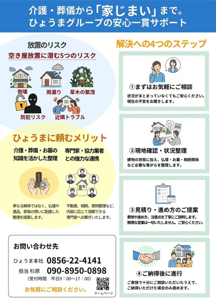 “家じまい”に関するご相談を承っております